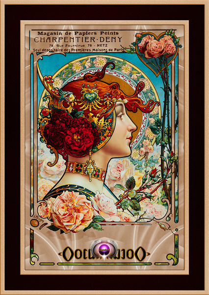 Charpentier-Deny by Louis-Theophile Hingre Vintage Art Xzendor7 Old Masters Reproductions by xzendor7