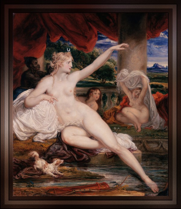 Diana at the Bath by James Ward Print