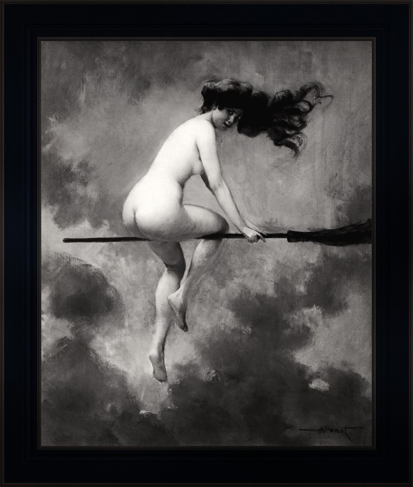 Depart Pour Le Sabbat by Albert Joseph Penot Old Masters Classical Art Reproduction Print