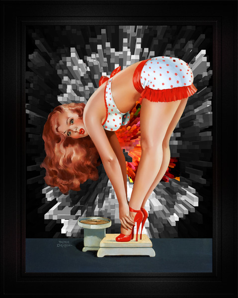 Is This Scale Working by Peter Driben Vintage Xzendor7 Old Masters Reproductions by xzendor7