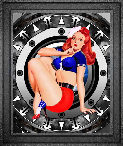 Its A Secret by Peter Driben Vintage Xzendor7 Old Masters Reproductions by xzendor7