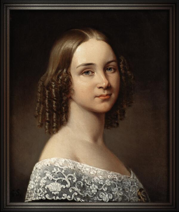 Jenny Lind by Johan Gustaf Sandberg Print