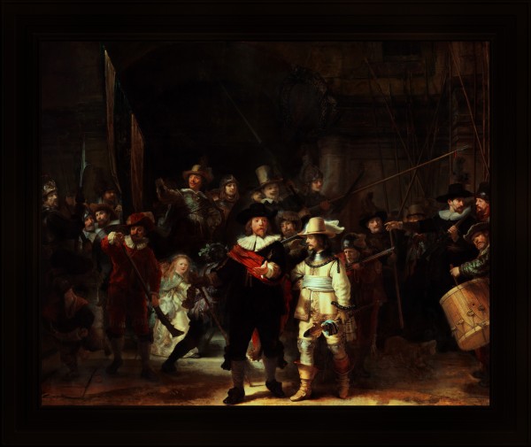 The Night Watch De Nachtwacht by Rembrandt van Rijn Classical Fine Art Old Masters Reproduction Print