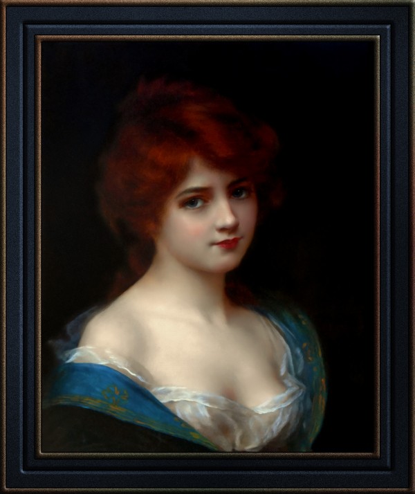 Redhead Beauty by Abbey Abraham Altson Print