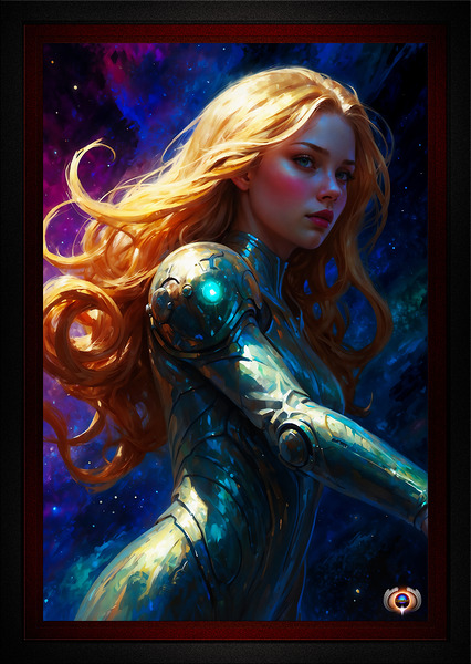 She Is One With The Void Ethereal AI Concept Art by Xzendor7 by xzendor7