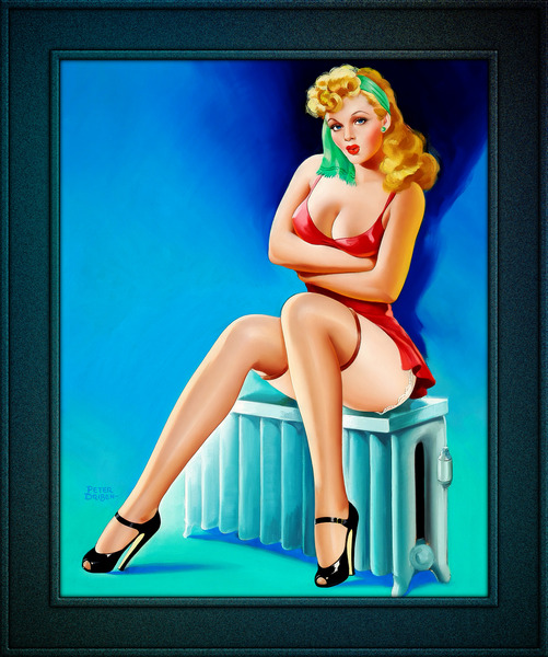 Steaming Hot by Peter Driben Vintage Art Xzendor7 Old Masters Reproductions by xzendor7