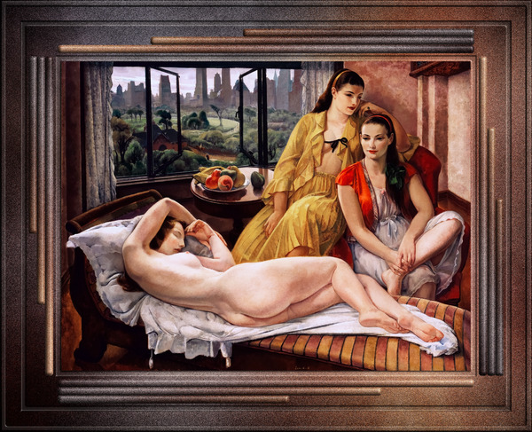 Summer New York by Leon Kroll Remastered Xzendor7 Classical Fine Art Old Masters Reproductions Print
