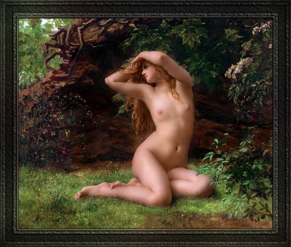 The First Awakening of Eve by Valentine Cameron Prinsep Print