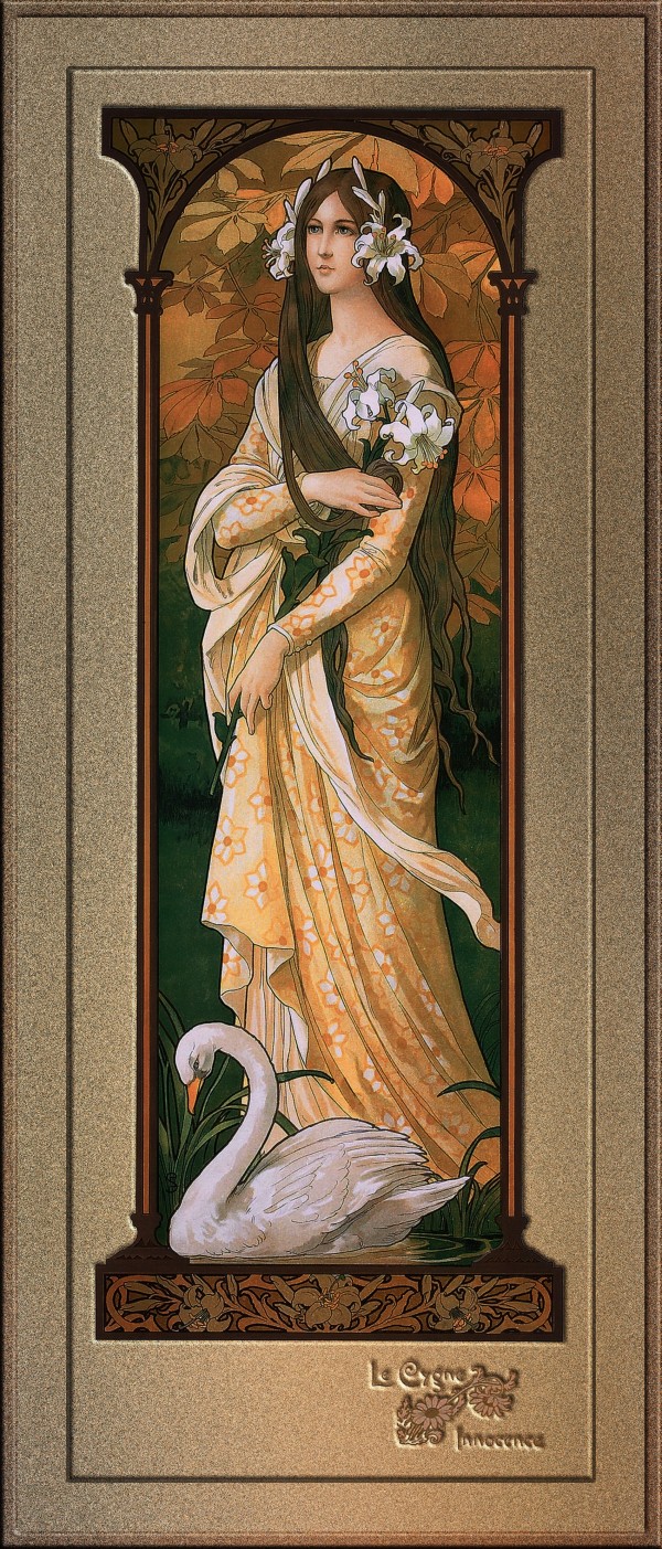 The Innocent Swan by Elisabeth Sonrel Print