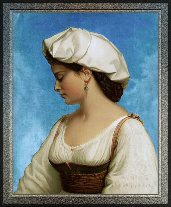 The Italian Beauty by Wolfgang Boehm Print