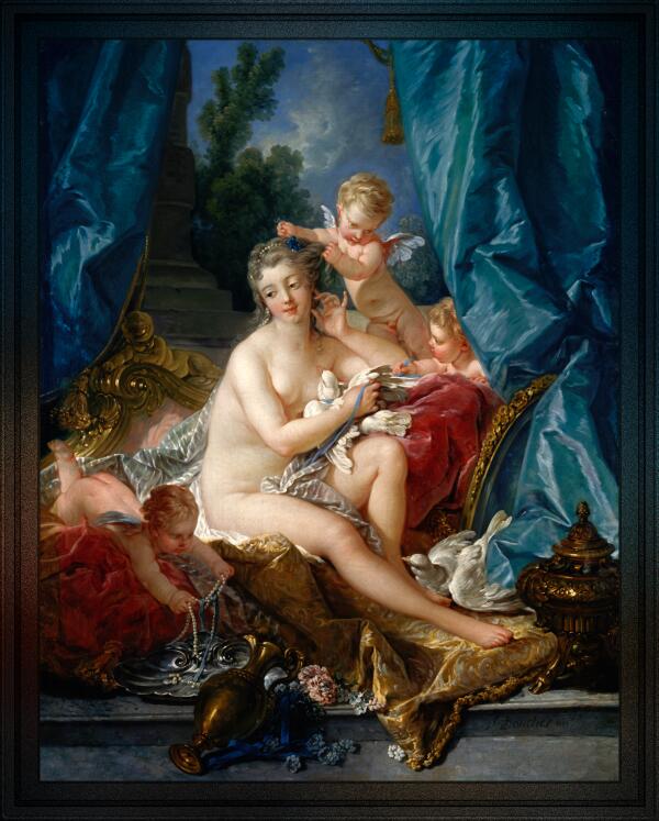 The Toilet of Venus by Francois Boucher Print