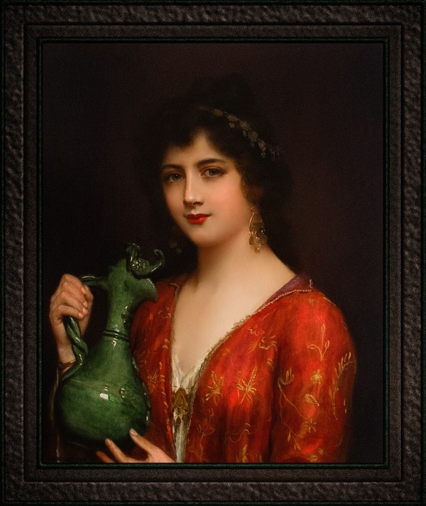 The Potters Daughter by Abbey Altson Print