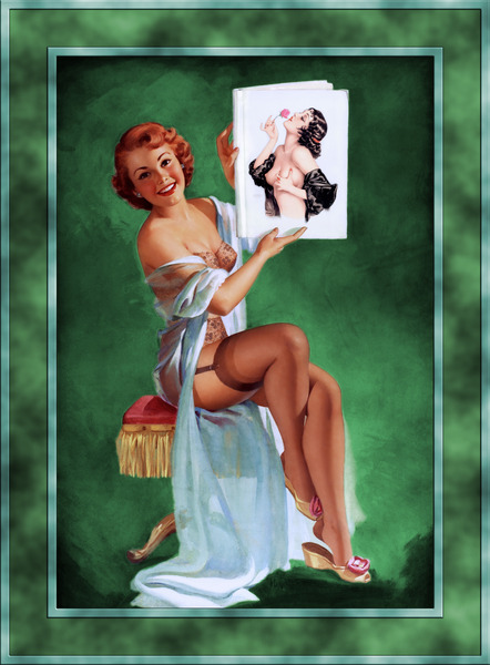 The Big White Book by Pearl Alice Frush Mann Remastered Vintage Retro Xzendor7 Art Reproductions Print
