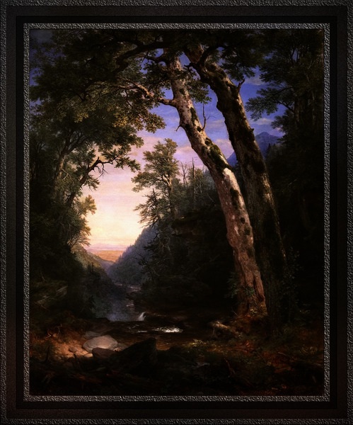 The Catskills by Asher Brown Durand Old Masters Fine Art Reproduction by xzendor7