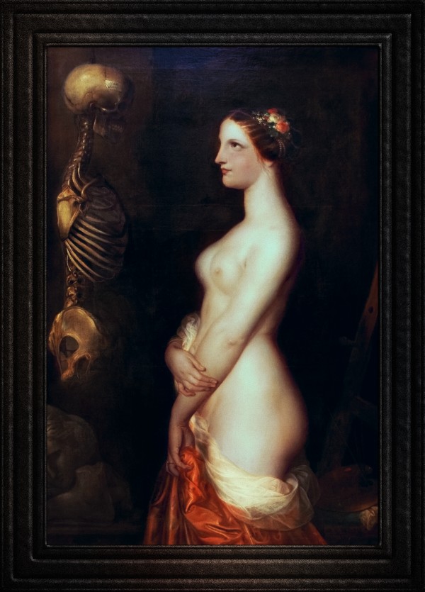 The Beautiful Rosine by Antoine Wiertz Fine Art Old Masters Reproduction Print