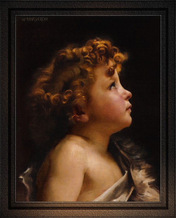 Young John The Baptist by William-Adolphe Bouguereau Fine Art Old Masters Reproduction Print