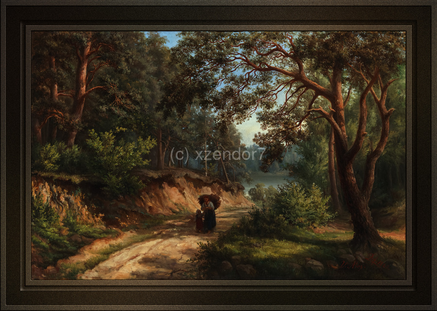 Landscape in Germany by Victoria Aberg Remastered Xzendor7