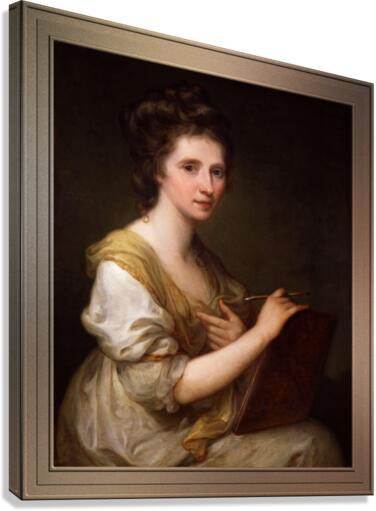 Angelika Kauffmann by Angelika Kauffmann  Canvas Print