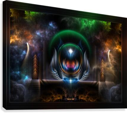 The Dream Managerie Fractal Art Composition Canvas Print