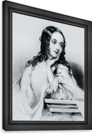 Romeo & Juliet - Juliet Shakespearean Beauty Canvas Print