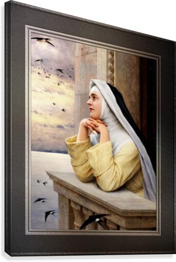 GODs Creatures by Eugene de Blaas Old Masters Classical Art Reproduction Canvas Print