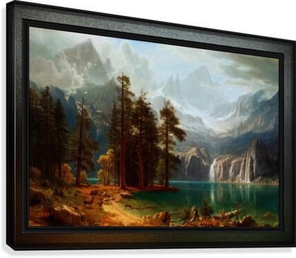 Sierra Nevada by Albert Bierstadt Old Masters Fine Art Reproduction Impression sur toile