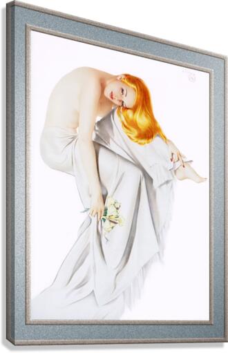 Art Deco Glamour Girl by Alberto Vargas Remastered Vintage