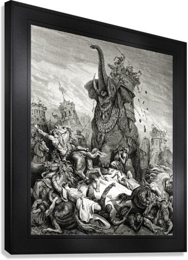 Death of Eleazer by Gustave Dore Remastered Xzendor7