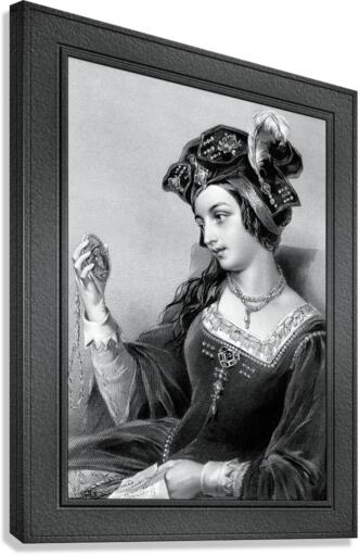 Portrait Of Anne Boleyn Remastered Xzendor7 Classical Fine