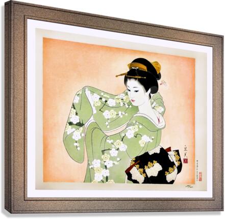 Tamoto by Tatsumi Shimura Remastered Xzendor7 Classical Fine Art Old Masters Reproductions Canvas Print