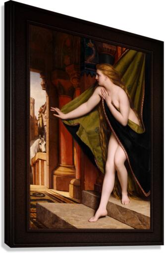 Lady Godiva c1870 by Jozef Henri Francois Van Lerius Remastered Xzendor7 Classical Fine Art Old Masters Reproductions  Canvas Print