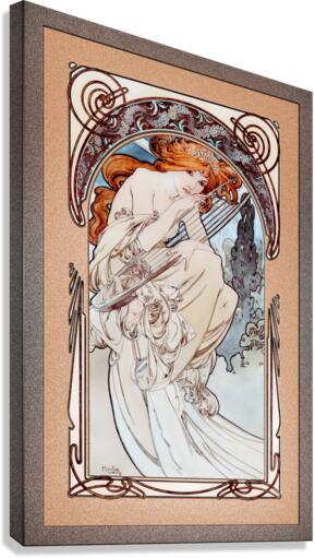 Allegorie de la Musique by Alphonse Mucha Remastered