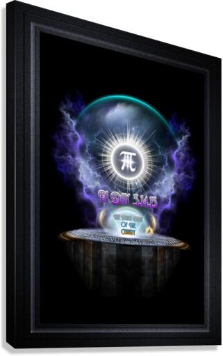 Ultimate Pi Day 3.14.15 Universal Enigma Fractal Art Composition by Xzendor7 Canvas Print