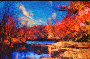 Fall Fire Stream