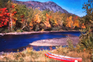 Two Red Canoes
