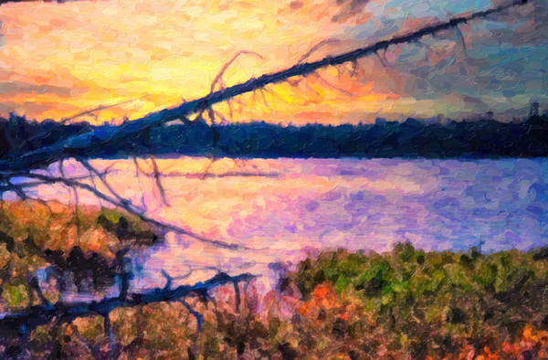 Deadwood Sunset Print