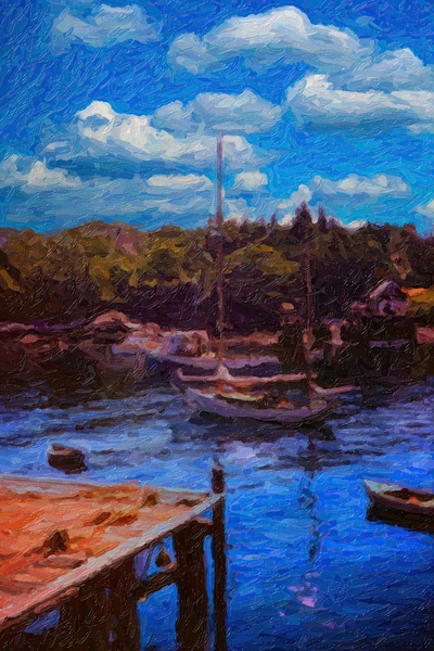 Sailboat one Print