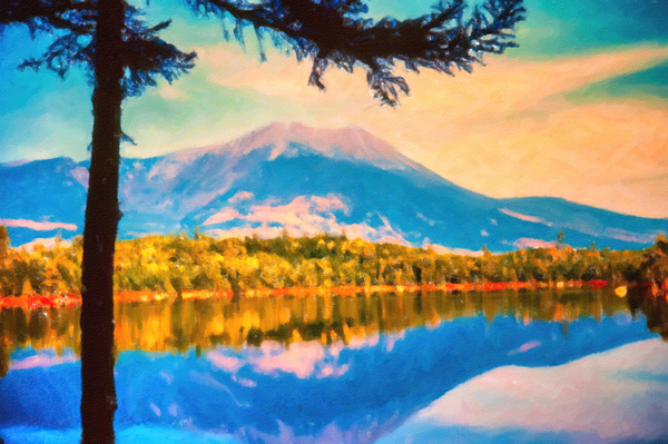 Katahdin Reflections Print
