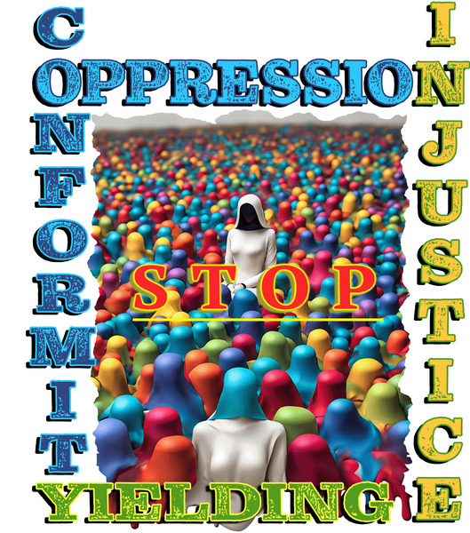 Stop Oppression - Text Version Print