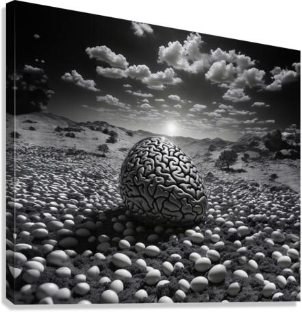 Egghead Final Canvas Print