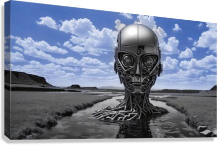 Alien Bath Final Canvas Print
