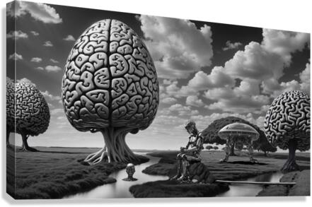 Brain Stem Park Final Canvas Print