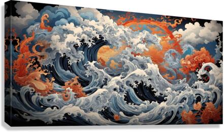 Tsunami No1 Canvas Print