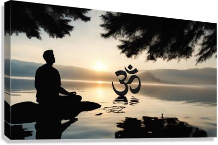 Om Final Canvas Print