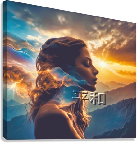 PEACE JP Canvas Print