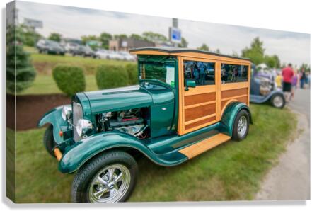HDR car2 Canvas Print