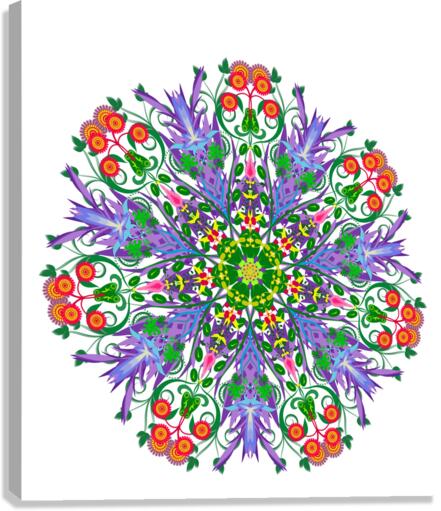 Mandala 013 Canvas Print