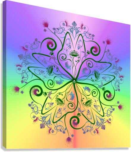 Mandala 017 Canvas Print