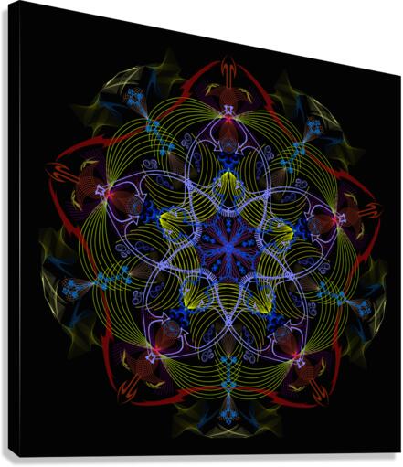 Mandala 014 Canvas Print