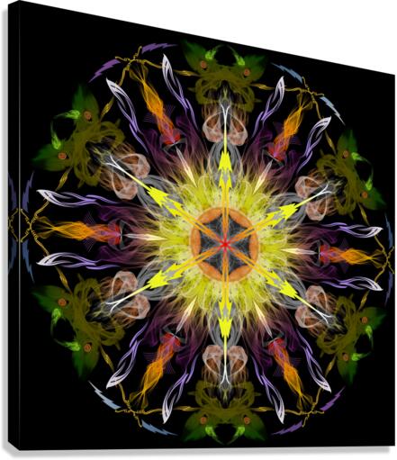 Mandala 016 Canvas Print